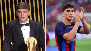 Fans think star was robbed of the Kopa Trophy by Barcelona's Gavi