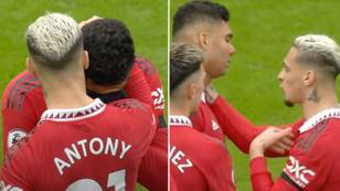 Antony made promise to Casemiro after Man United star was sent off against Southampton
