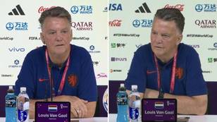 Louis van Gaal offers bizarre response after being complimented on his tan in press conference