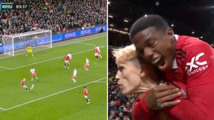 Alejandro Garnacho scores stunning goal as Man United advance in the FA Cup