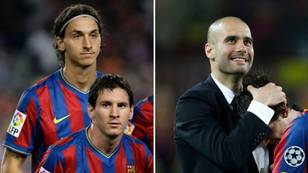 Lionel Messi was so 'worried' about Zlatan Ibrahimovic's Barcelona arrival he messaged Pep Guardiola