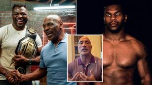 'The Rock' Makes Big Mike Tyson Claim About Francis Ngannou Ahead Of UFC 270