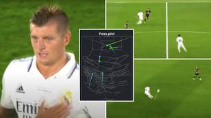 Toni Kroos' highlights vs Eintracht Frankfurt are mesmerising, he ran the game