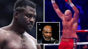 Francis Ngannou agrees to fight Tyson Fury in a cage with Mike Tyson as the referee
