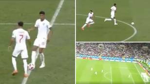 When England tried to score against Croatia from kick-off while they celebrated at the World Cup