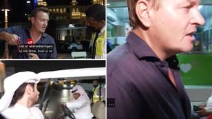 Qatari officials threaten to smash TV equipment during live broadcast about World Cup in shocking footage