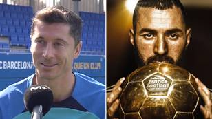 Robert Lewandowski aims salty dig at Ballon d'Or after honest Karim Benzema admission