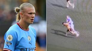 Video of Erling Haaland absolutely bullying Jonny during Man City attack goes viral