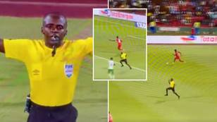 Africa Cup Of Nations Referee Goes Viral For The Strangest Running Technique We've Ever Seen