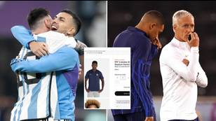 Nike have already given Argentina the perfect motivation after mistake on their website, they will be hoping for a France victory