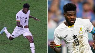 Thomas Partey labelled a 'snake' for swapping shirts with Luis Suarez following Ghana loss
