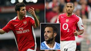 Fabregas leaves out Henry when naming the three most technically gifted teammates he had at Arsenal