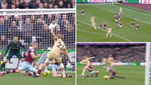 'Disgusting!' - Chelsea fans left fuming after 'stonewall' penalty vs West Ham ruled out by VAR