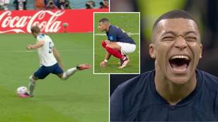 Kylian Mbappe's 'ruthless' reaction to Harry Kane penalty miss is going viral, he really went there
