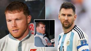 Canelo Alvarez has issued an apology to Lionel Messi and the people of Argentina