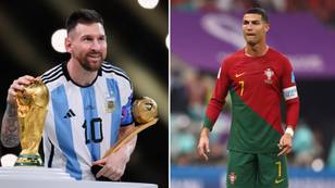 FIFA delete Lionel Messi GOAT tweet after being slammed by Cristiano Ronaldo fans