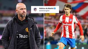 Atletico Madrid mock Manchester United with cheeky tweet after 'rejecting huge €130m bid for Joao Felix'