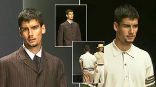 Pep Guardiola was once punished for doing a catwalk show and wouldn't allow one of his players to do the same