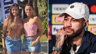 Neymar tried sliding into the DMs of Brazil's Alves volleyball twins but failed miserably