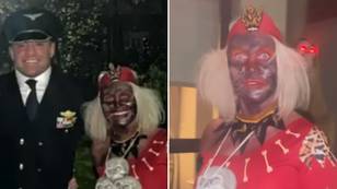 Conor McGregor slammed for sharing image of his mother in 'black face' for Halloween