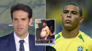 Kaka says Ronaldo is just 'a fat man walking down the street' in Brazil