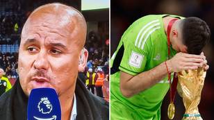 Gabby Agbonlahor claims Emi Martinez is the 'best goalkeeper in the world', fans cannot believe his comments