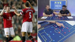 Rio Ferdinand analyses historic match against Arsenal dubbed the ‘Battle of the Buffet’
