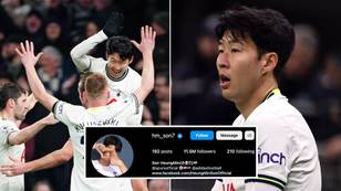 Son Heung-min accused by his teammate of photoshopping post