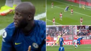 Romelu Lukaku Was In Shock That Bernd Leno Stopped His Header From Going In With Insane Save