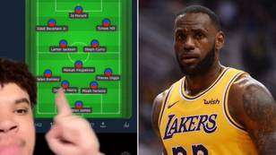 TikToker makes 'US soccer team' comprised of other sports stars, LeBron James is the goalkeeper