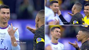 Footage of Kylian Mbappe ‘checking Cristiano Ronaldo is human’ goes viral