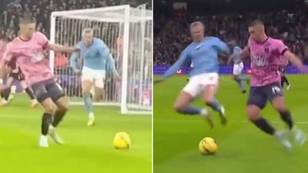Manchester City may have been lucky Erling Haaland wasn't sent off