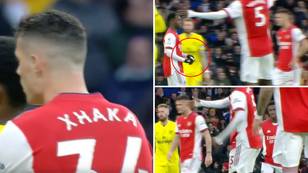 Arsenal's Granit Xhaka Turns Down Chance To Wear Captain's Armband vs Brentford