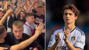 Leeds fans’ chant for new boy Brenden Aaronson is absolutely spectacular
