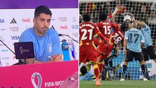 Ghanaian journalists verbally attack Luis Suarez for 2010 handball in explosive press conference