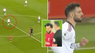 Gary Neville claimed Bruno Fernandes asked to be subbed off at 6-0 down, fan footage has emerged