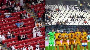 Questions raised over official attendance figures at World Cup, there are so many empty seats