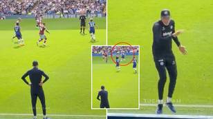 Thomas Tuchel's touchline reaction to Conor Gallagher moment vs West Ham goes viral