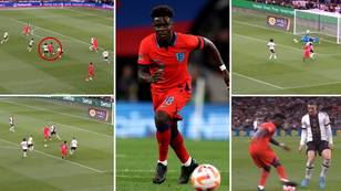 Bukayo Saka's 24 minute cameo vs Germany was one of the best you'll ever witness