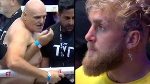 John Fury squares up to Jake Paul after YouTuber talks smack throughout Tommy Fury commentary