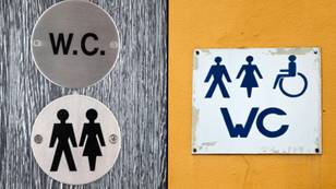 People are only just realising what WC toilet sign actually stands for