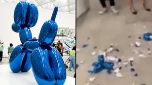 Woman accidentally knocks and smashes sculpture worth £35,000
