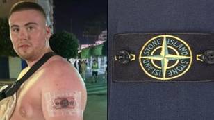 Man Fears He'll Soon Be Single After Getting Stone Island Tattoo On Night Out