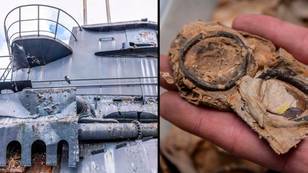Nazi condoms discovered amongst artefacts on sunken U-boat