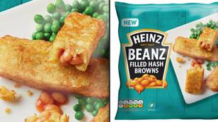 Heinz is releasing hash brown fingers filled with baked-beans