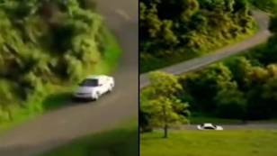 The location of iconic 'ghost car' video has been found after 150 days of research