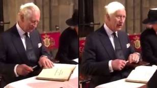 King Charles appears to bring own pen to signing to avoid another mishap