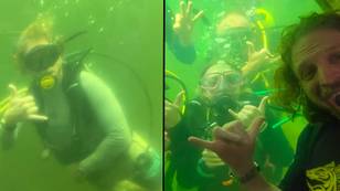 Man decides to live underwater for 100 days to see what it does to his body