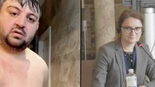 Councillor accidentally appears naked in the shower during zoom call
