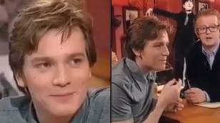 Young Ewan McGregor gets booed after kissing host in interview
